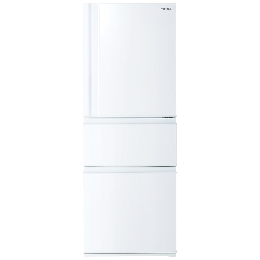 90F 大型冷蔵庫 東芝 右開き 自動製氷機付き 3ドア 300L～400L - 冷蔵庫