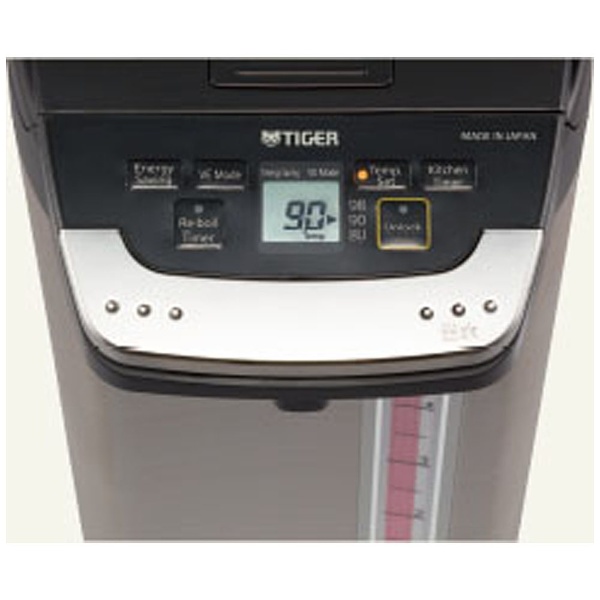 実物 TIGER タイガー 〔展示品〕 電気ポット PIE-A50WKZ Black 5.0L ...