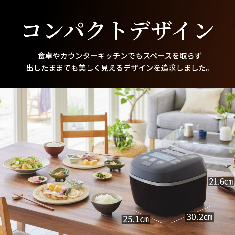 新品　未開封　Tiger 炊飯器JRI-A100 KM　ブラック　5.5合 圧力IHジャー炊飯器〈炊きたて〉ご泡火炊きJRI-A100/A180