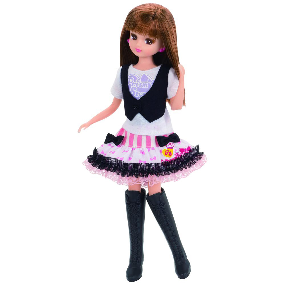 リカちゃん×プリティーリズム コラボドレス③ リカちゃん画像