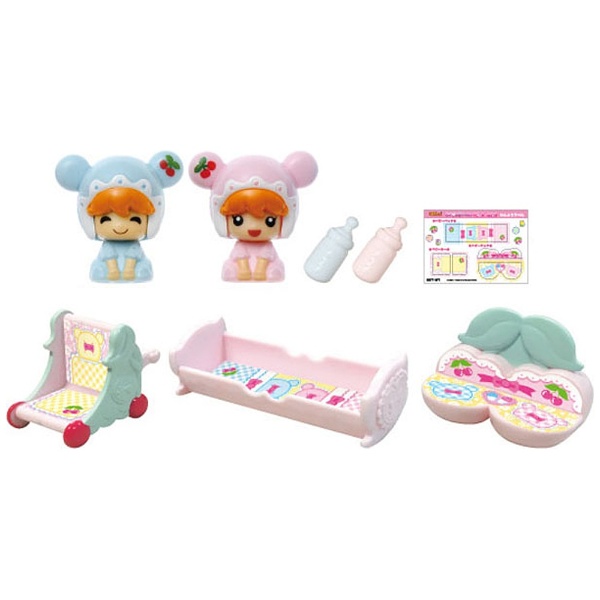 こえだちゃん ふたごの赤ちゃんとベビールームセット|タカラトミー こえだちゃん ふたごの赤ちゃんとベビールームセット|タカラトミー