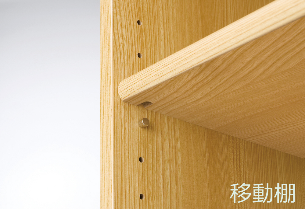①オープン本棚 本収納 NC1890F LN ライトナチュラル 幅86.5cm Shelfit(シェルフィット) ラック 本棚 (幅70x高さ180cm) ライト