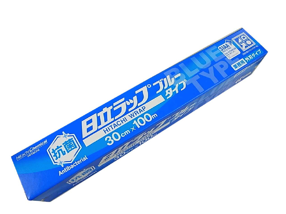 安い特売 日立化成 抗菌 日立ラップ ブルータイプ 幅30cm×100m（30本セット） ＜XLT7403＞ 即納即納 -mahavrutta.com