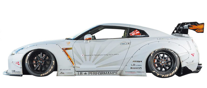 1/24 リバティーウォーク No．10 LB☆ワークス R35 GT-R Ver．2｜の