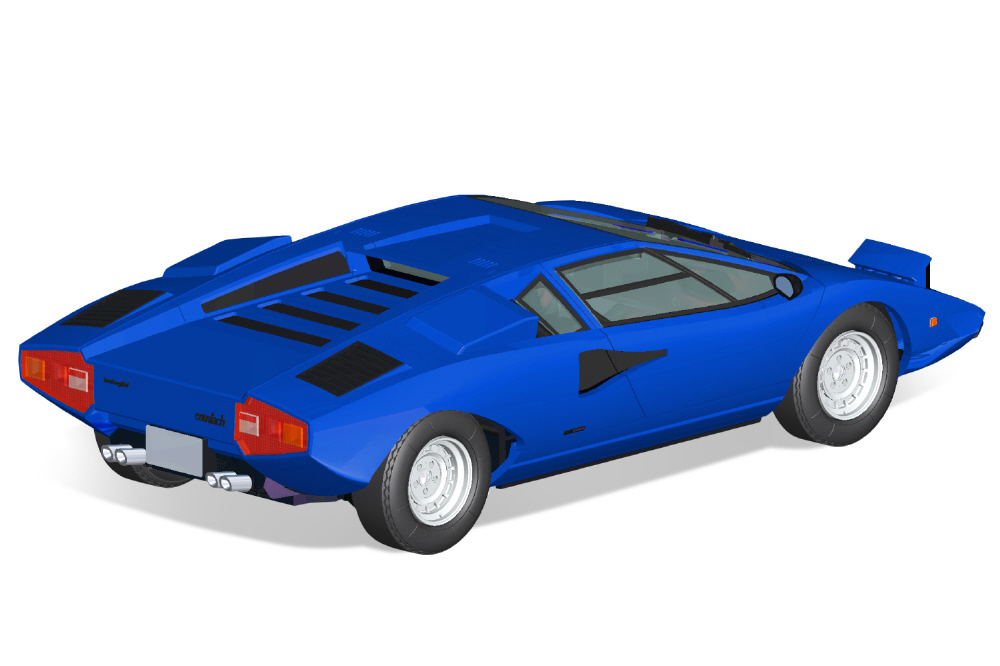 極美品！！　スロットカー　スケーレックス　ランボルギーニカウンタック　1/32 極美品！！ スロットカー スケーレックス ランボルギーニ