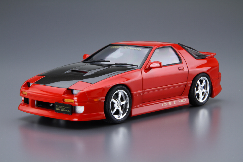 ザ・モデルカーNo.401/24 BN スポーツ FC3S RX-7 89（マツダ