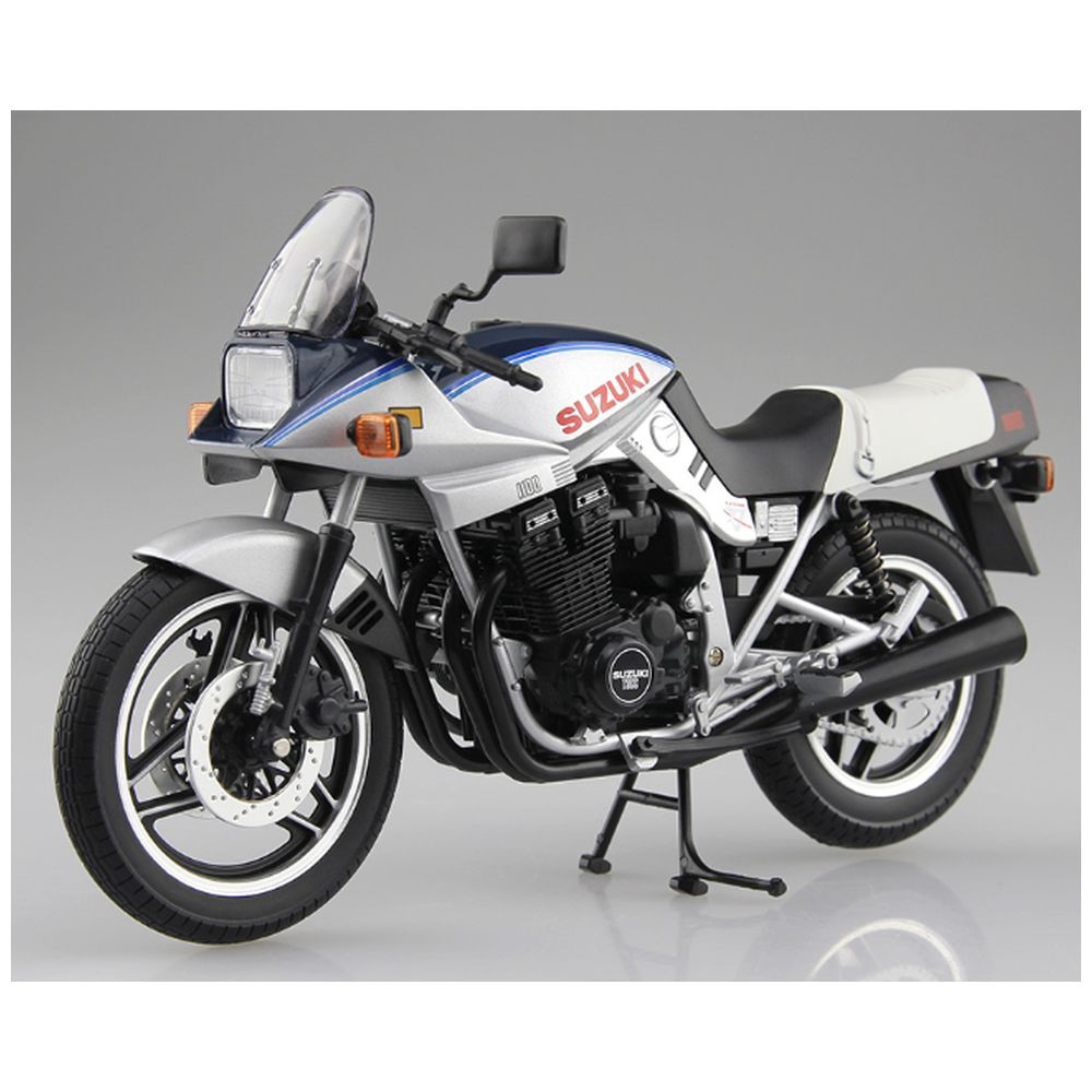 バイク ミニチュア スズキGSX1100S 刀 黒 - オートバイ・バイク