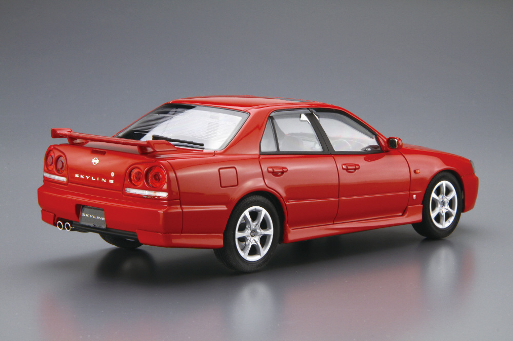 ザ☆モデルカー 1/24 ニッサン ER34 スカイライン 25GT-X ターボ 98