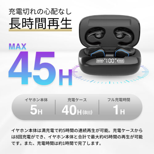 楽天市場】ワイヤレスイヤホン イヤーカフ 耳掛け Bluetooth 5.4