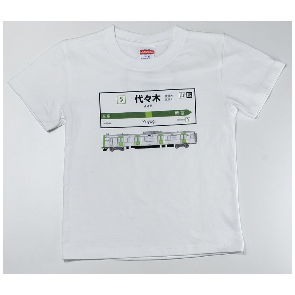 山手線Tシャツ KIDS 18 代々木駅（サイズ：140）｜の通販はソフマップ