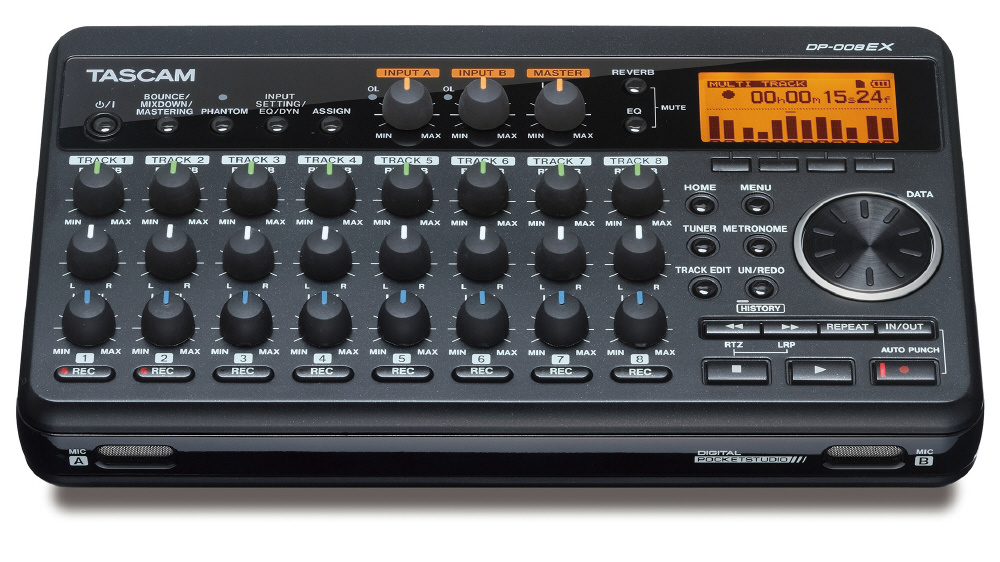マルチトラックレコーダー DIGITAL POCKETSTUDIO DP-008EX｜の