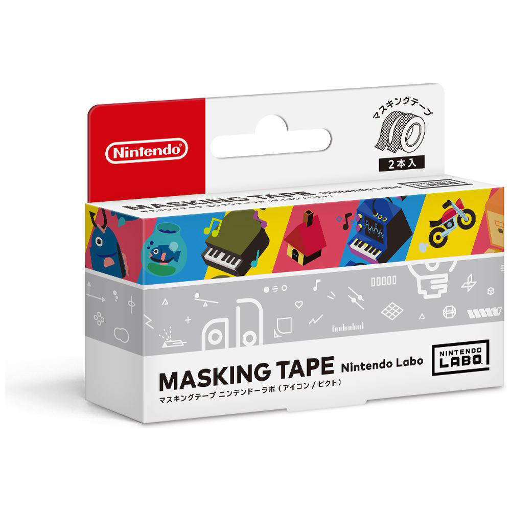 マスキングテープ Nintendo Labo(アイコン/ピクト) [Switch] [NSL-0013]｜の通販はソフマップ[sofmap]