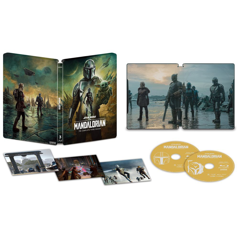 【シーズン3】マンダロリアン スチールブック Blu-ray マンダロリアン シーズン3 Blu-ray コレクターズ・エディション