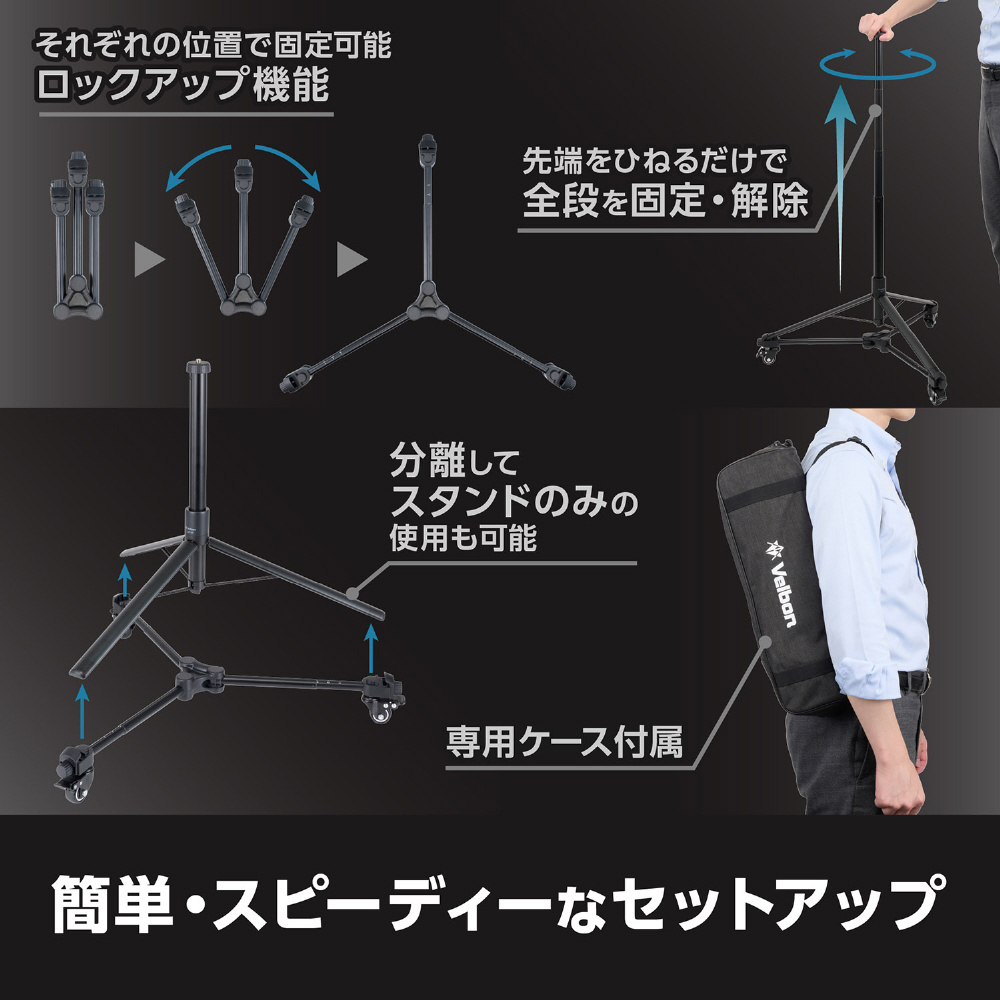 ドリーポッド DP-64A ［雲台なし］ ベルボン (Velbon) DP-64A ［4段