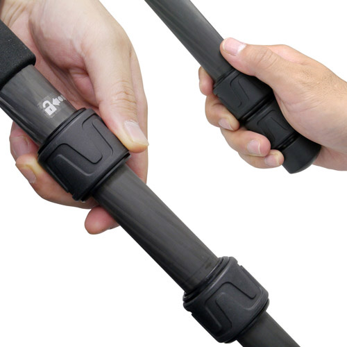 Velbon カーボン一脚 Geo pod N75 PRO Velbon（ベルボン） カーボン一脚 5段 ジオ・ポッド N75 プロ