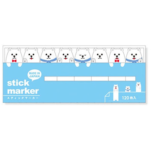 付箋紙スティックマーカー シロクマフセン｜の通販はソフマップ[sofmap]
