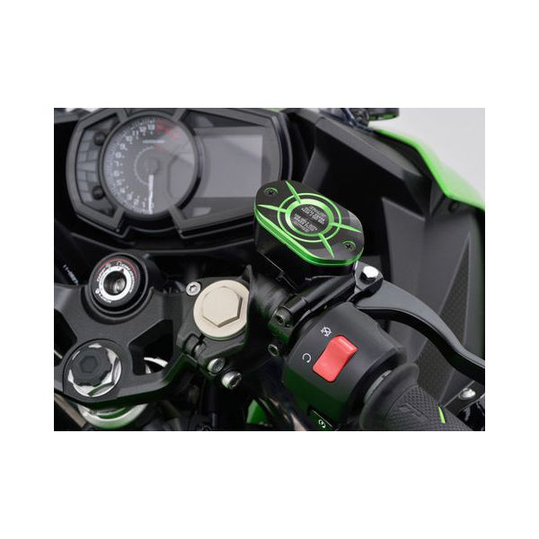 PREMIUM ZONE 角型マスターシリンダーキャップ KAWASAKI-I
