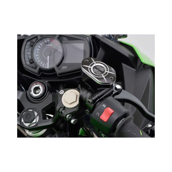 ＾＾ PREMIUM ZONE 角型マスターシリンダーキャップ KAWASAKI-I