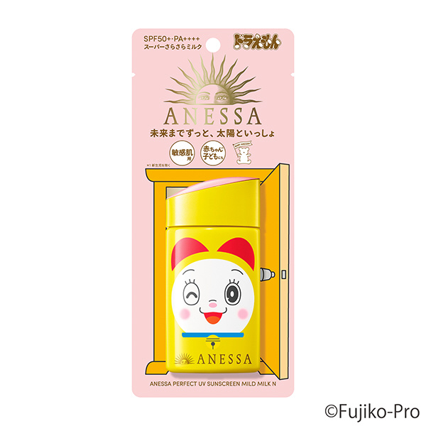 ANESSA（アネッサ）パーフェクトUV マイルドミルク N『ドラえもん』限定パッケージ 60mL SPF50+ / PA++++