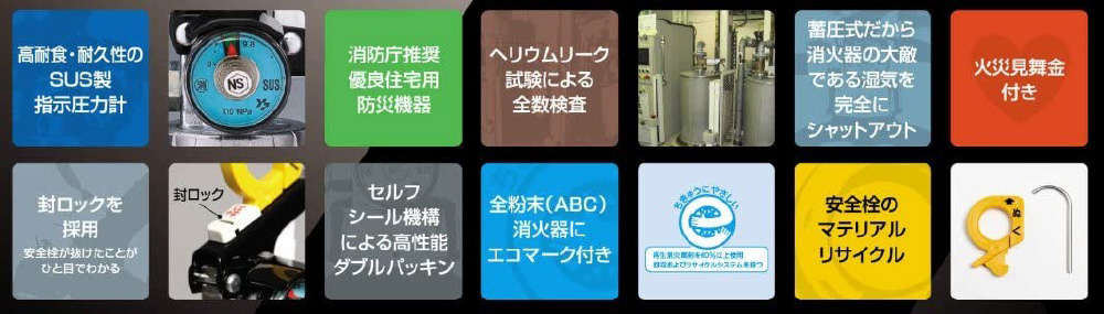 ヤマトプロテック 蓄圧式粉末消火器 ヤマトプロテック FM1200X｜の通販