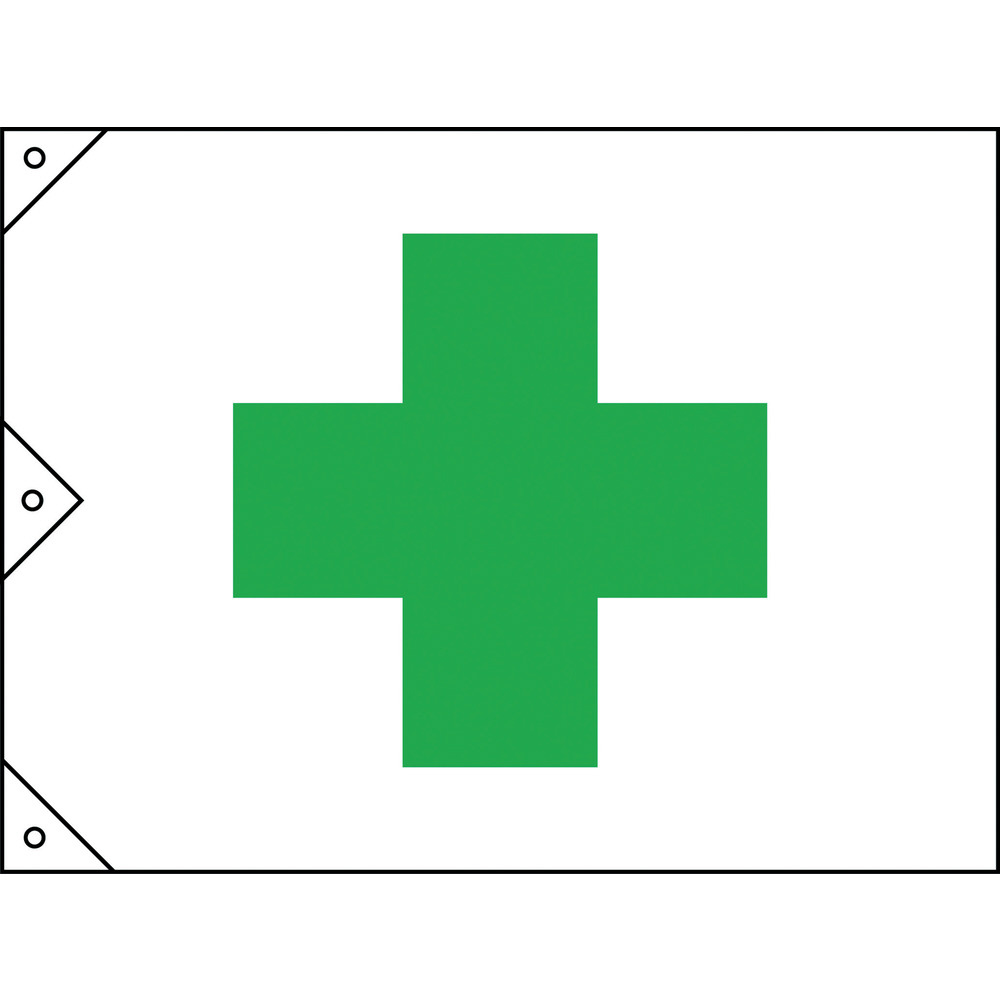 緑十字 安全旗（緑十字） 1300×2100mm 布製 250020｜の通販はソフマップ[sofmap]