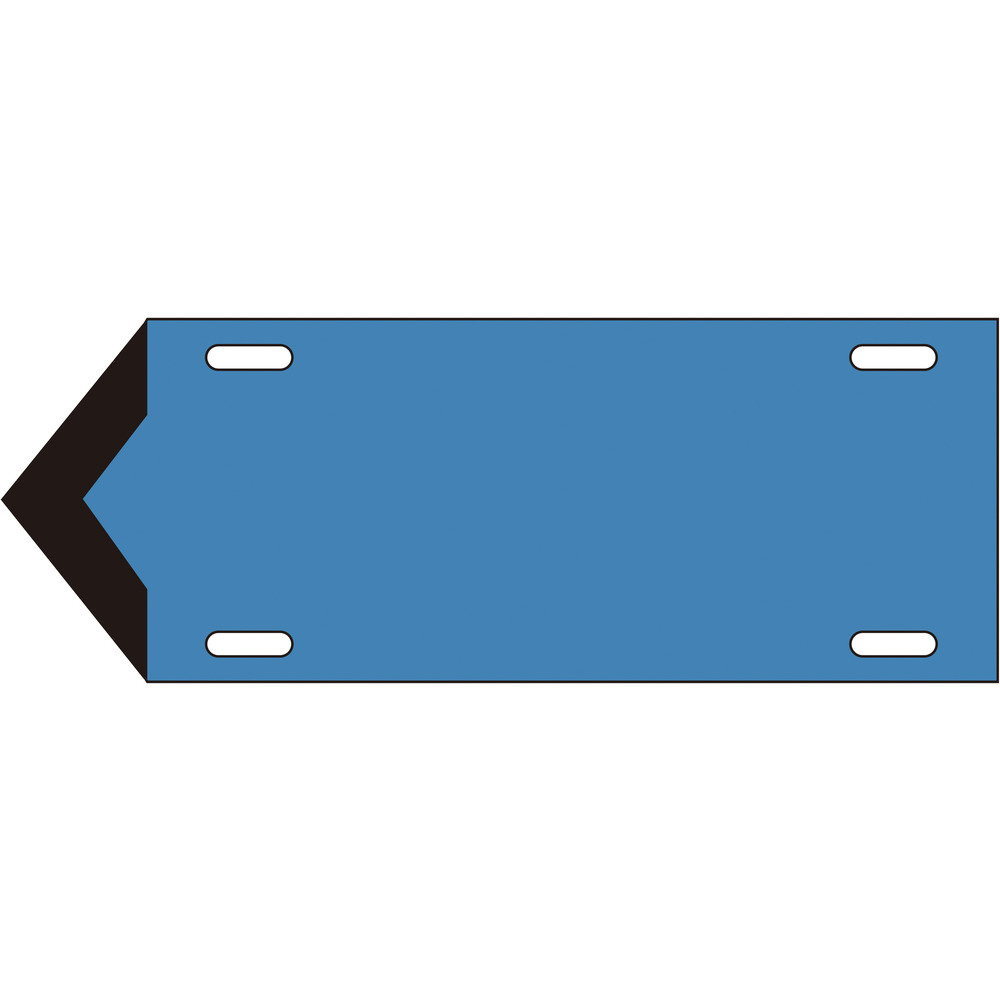 緑十字 配管・流体方向表示板 青（水関係） 80×210mm 軟硬質エンビ 174309｜の通販はソフマップ[sofmap]