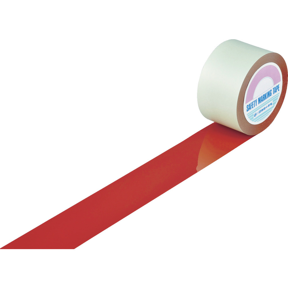 緑十字 ガードテープ（ラインテープ） 赤 ７５ｍｍ幅×１００ｍ 屋内用｜の通販はソフマップ[sofmap]