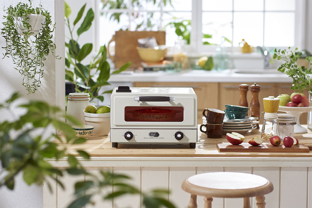 遠赤スチームトースター Toffy アッシュホワイト K-TS6-AW｜の通販は