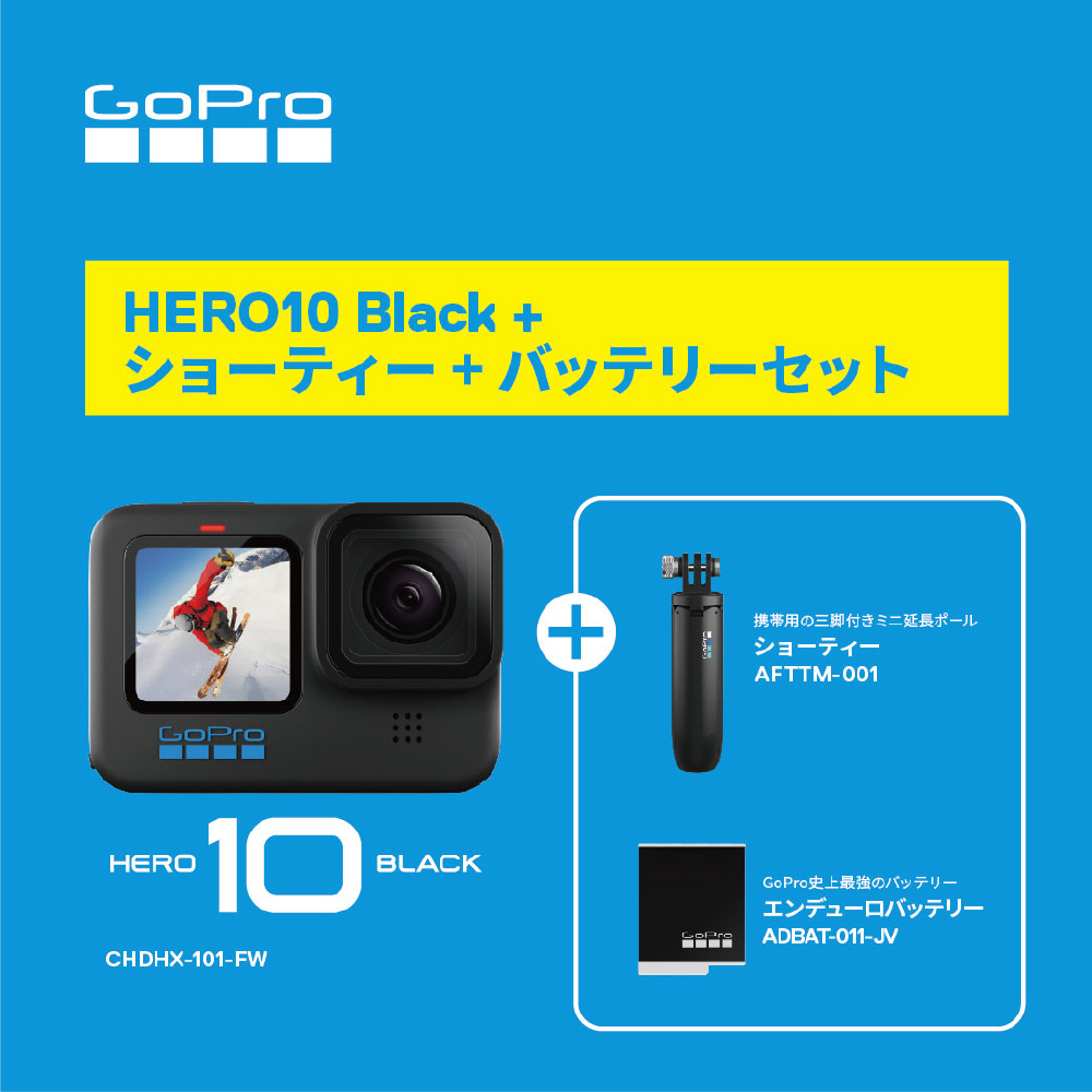 ビックカメラグループ限定】アクションカメラ GoPro HERO10 Black ...