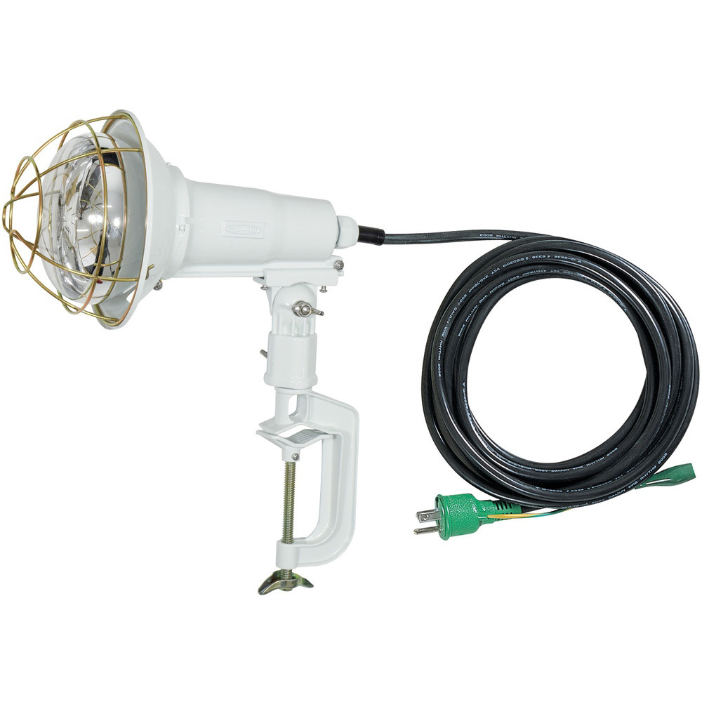 日動　エコビックＬＥＤ投光器１００Ｗ　常設用　ワイド　アース付　電線２ｍ　本体白、電球黒 ATL-E100J-WW-50K - 4