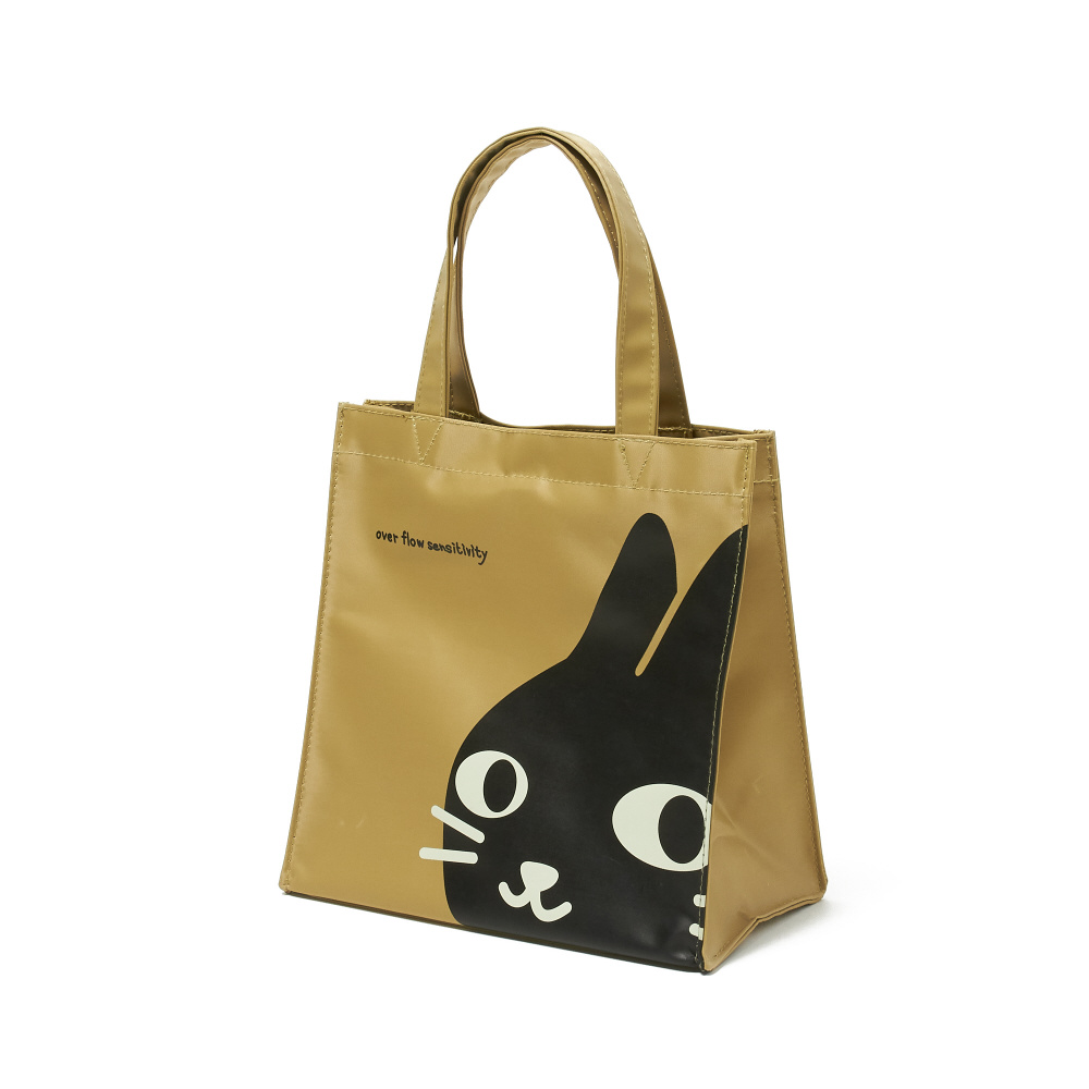 猫柄のスクエアトートバック 小 ベージュ 61be トートバッグの通販はソフマップ Sofmap