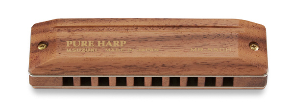 10ホールハーモニカ MR-550H PURE HARP E♭