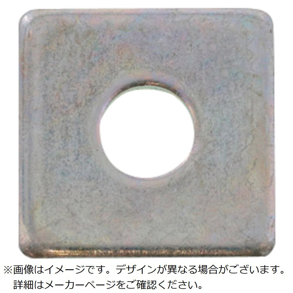 ＳＵＮＣＯ　クロメ－ト角座金（小形角（１／４）Ｍ６Ｘ１７Ｘ１．２（８００個入） W0-00-0501-0060-0000-02