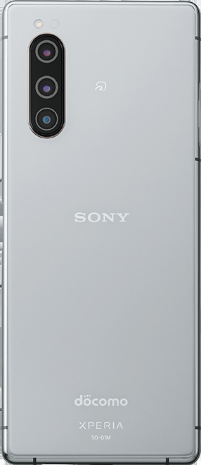 中古品（難あり）〕 Xperia 5 64GB グレー SO-01M docomoロック解除SIM