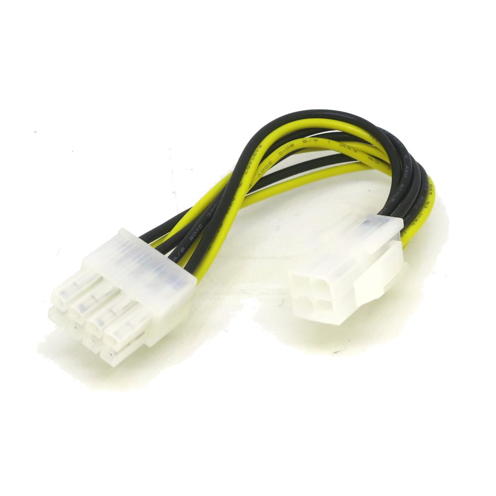 ATX12V(4ピン)→EPS12V(8ピン) 変換ケーブル 15cm PD3154｜の