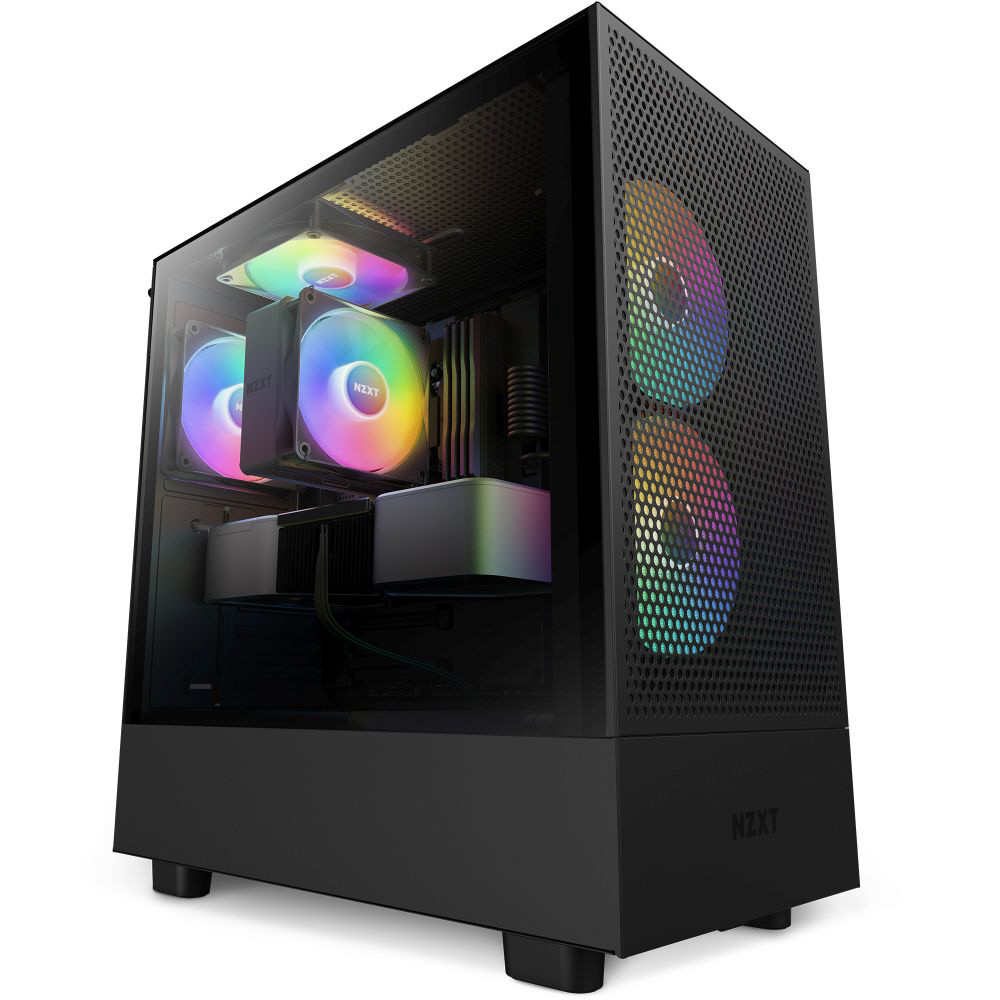 PCケース [ATX /Micro ATX /Mini-ITX] H5 Flow RGB ブラック CC