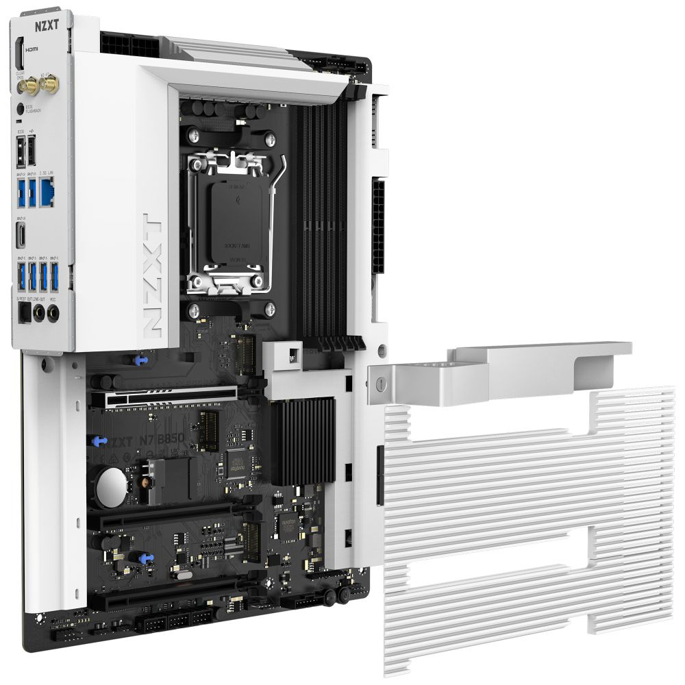マザーボード(Socket AM5) N7 B850 ホワイト N7-B85XT-W1 ［ATX］｜の