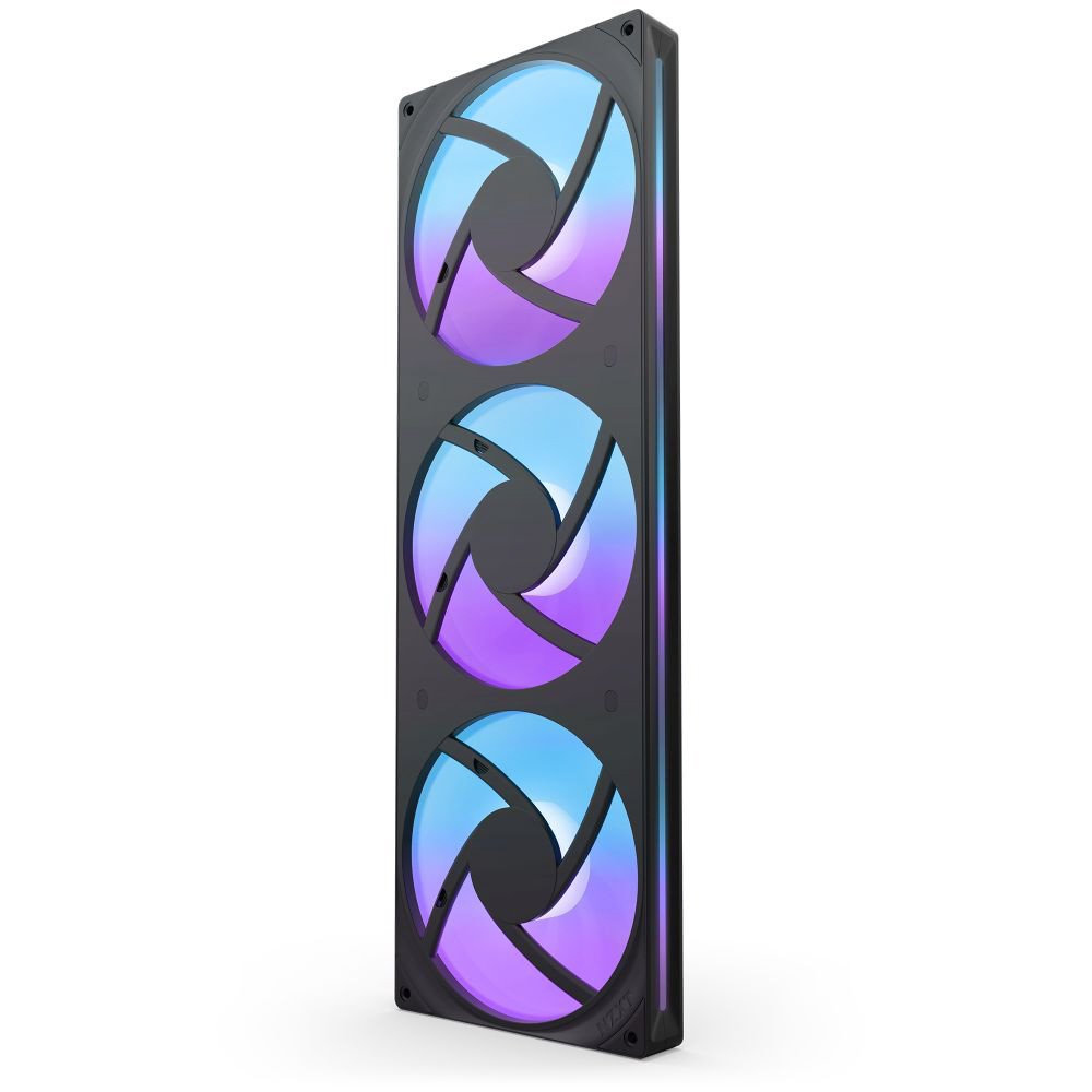 ケースファンx3 [140mm /2000RPM] F420 RGB Core ブラック RF-U42HF