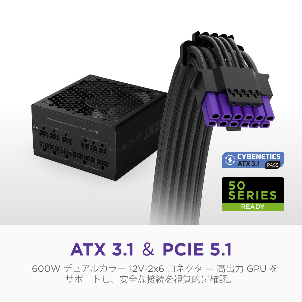 PC電源 C850 Gold Core ブラック PA-8G3BB-JP ［850W /ATX /Cybenetics