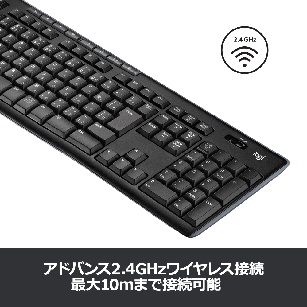 キーボード  Logicool Wireless Keyboard [USB /ワイヤレス]    ［USB /ワイヤレス］_2