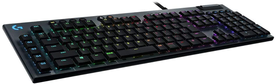 ロジクール G813 LIGHTSYNC RGB Mechanical Gaming Keyboards -Tactile ...