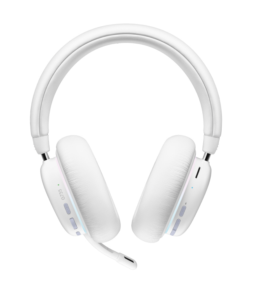 G735WL ゲーミングヘッドセット G735 ホワイトミスト ［ワイヤレス（Bluetooth＋USB） /両耳 /ヘッドバンドタイプ］