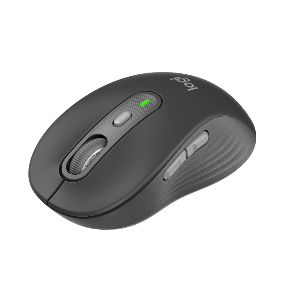 マウス SIGNATURE M750(Chrome/Android/iPadOS/Mac/Windows11対応) グラファイト M750MGR  ［光学式 /無線(ワイヤレス) /6ボタン /Bluetooth・USB］｜の通販はソフマップ[sofmap]