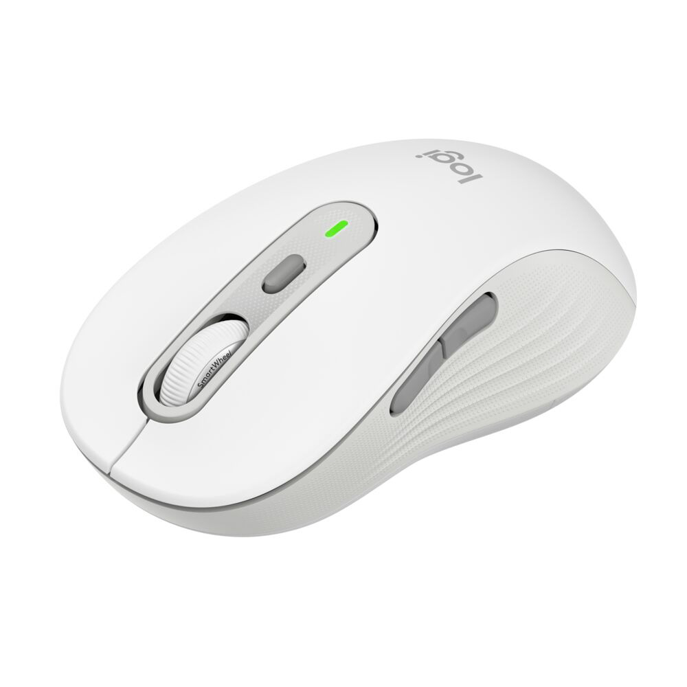 マウス SIGNATURE M750L(Chrome/Android/iPadOS/Mac/Windows11対応) オフホワイト M750LOW  ［光学式 /無線(ワイヤレス) /6ボタン /Bluetooth・USB］｜の通販はソフマップ[sofmap]