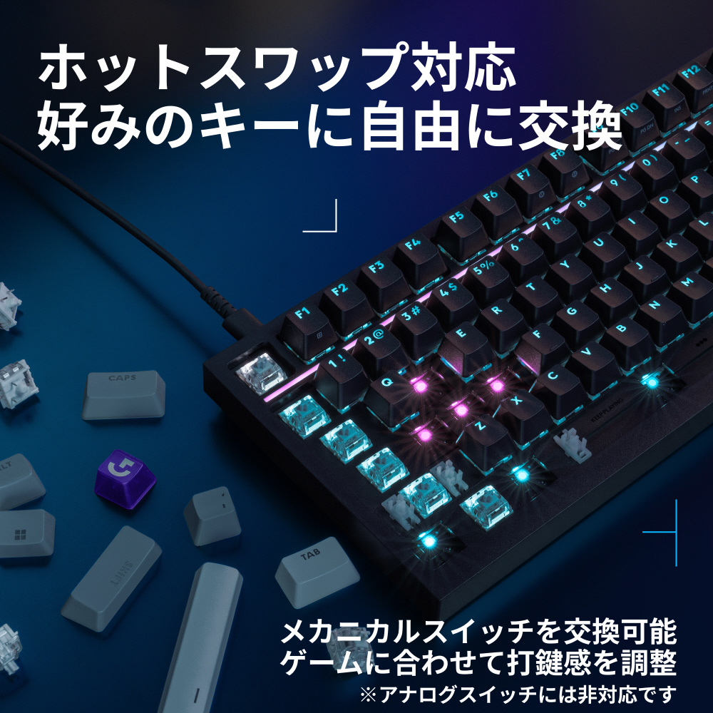 ゲーミングキーボード G316 X 98(リニア) ブラック G316X-98-LNBK