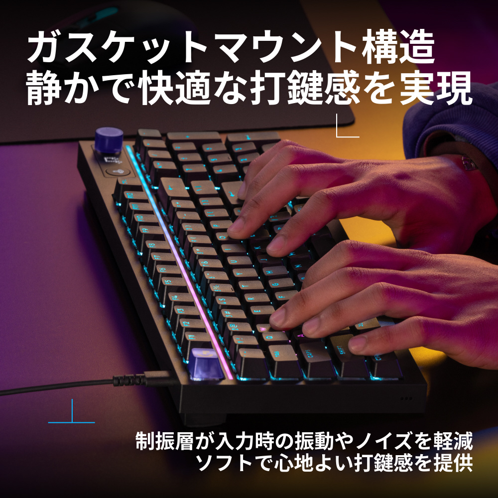 ゲーミングキーボード G316 X 98(リニア) ブラック G316X-98-LNBK