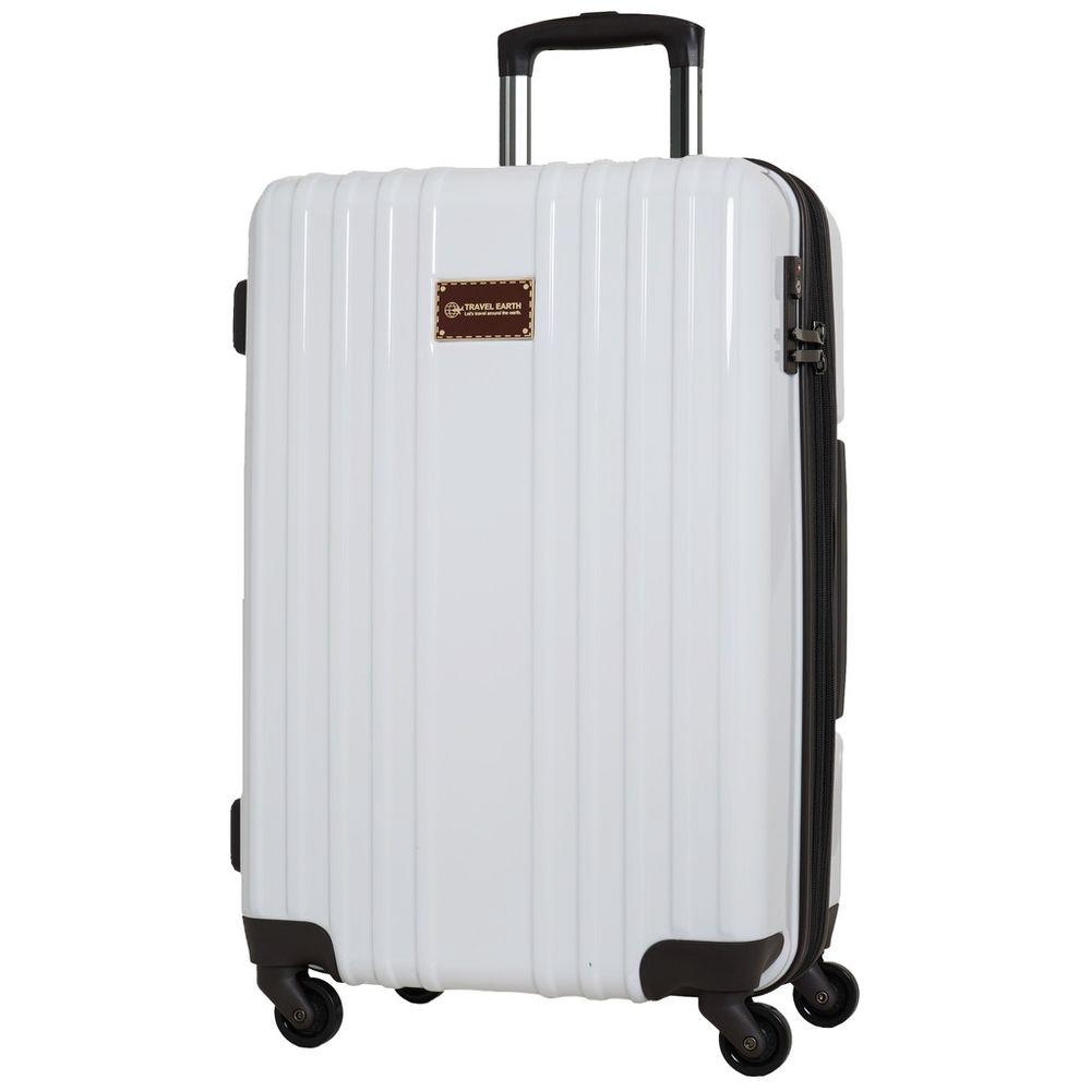 キャリーケース TRAVEL EARTH（トラベルアース） ホワイト TE-0837-57