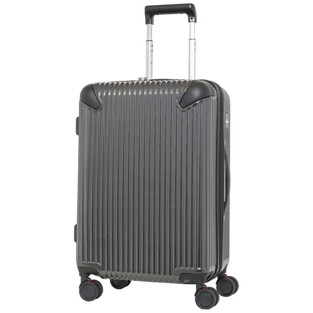 Mサイズ スーツケース 新素材RPO 超軽量 ブラック 日本企業 - 旅行用バッグ