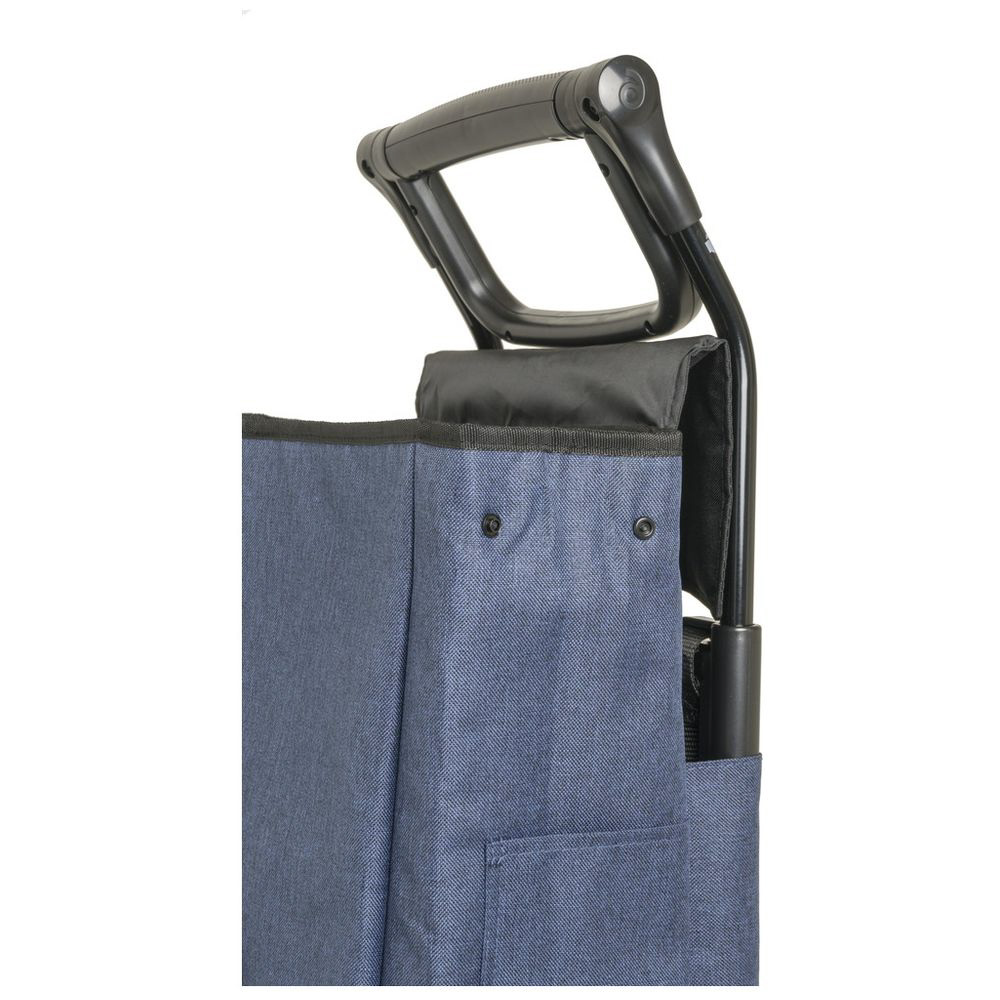 GRANMARIE　保冷温仕様ショッピングカート (ネイビー ストッパー付き)　GM-124ST-NV ストッパー付き 保冷温仕様ショッピングカート ネイビー GM-124ST-NV