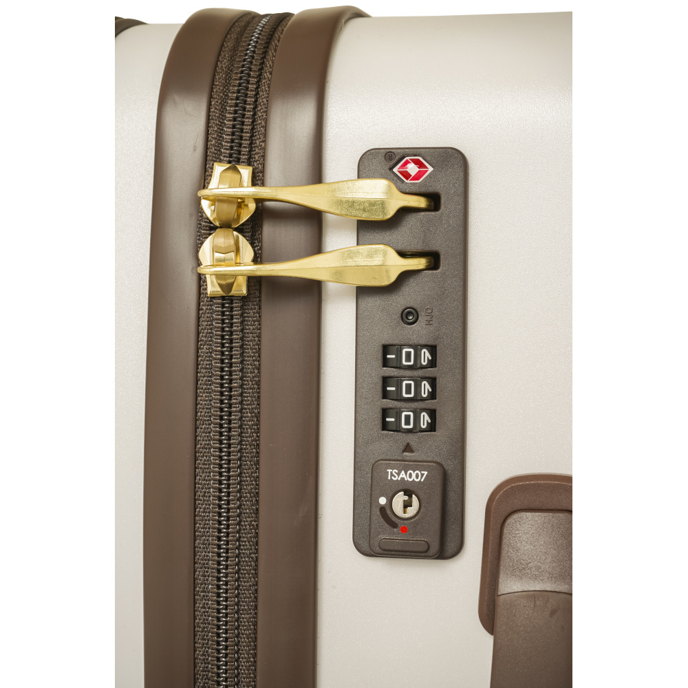 ハーフオープンキャリーケース ピンク TE-0848-43-PK ［TSAロック搭載